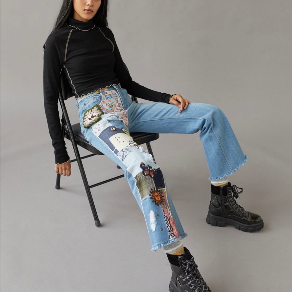 Highrise Bohemian Jeans - Picture 7 of 7